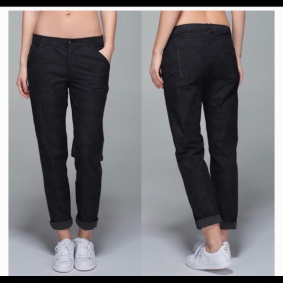 lululemon day trip boyfriend pant